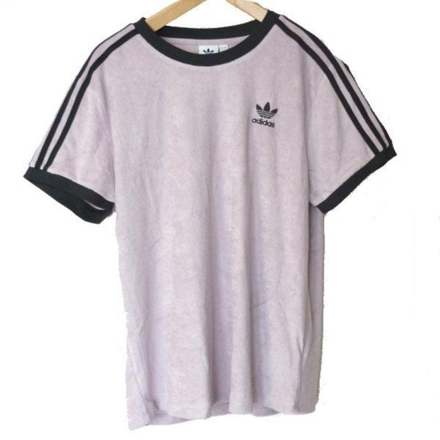 adidas(アディダス)の新品◆(Ｌ)adidas originalsソフトバイオレット3stTシャツ レディースのトップス(Tシャツ(半袖/袖なし))の商品写真