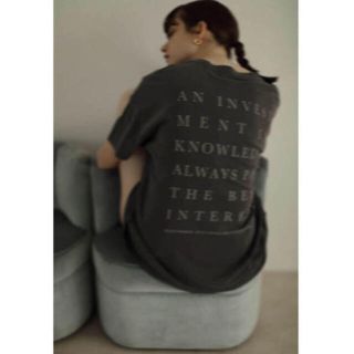 トゥデイフル(TODAYFUL)のtodayful ロゴTシャツ(Tシャツ(半袖/袖なし))