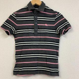 バーバリーブラックレーベル(BURBERRY BLACK LABEL)のBURBERRYBLACK LABEL  ボーダー ポロシャツ(ポロシャツ)