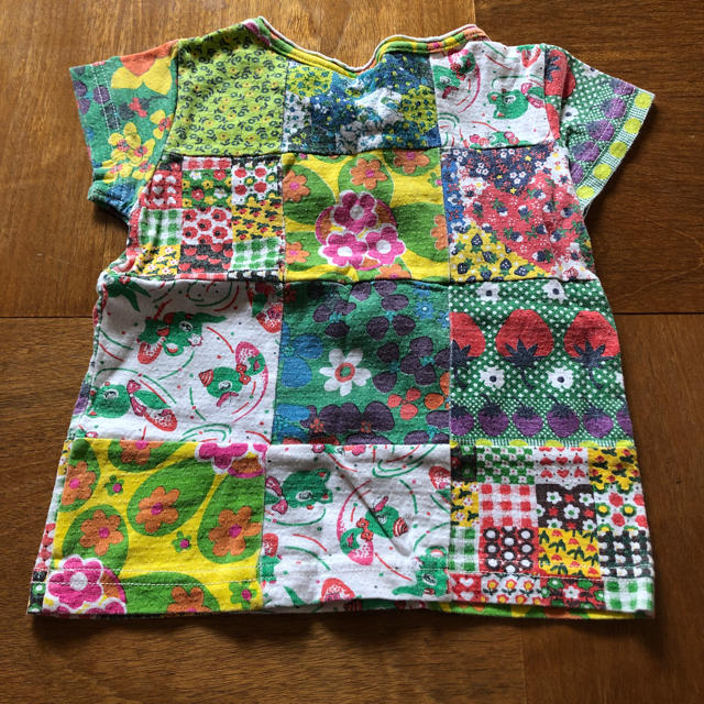 VANA VANA - バナバナ パッチワーク風の半袖Tシャツ 90㎝の通販 by