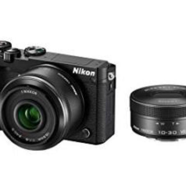 ミラーレス一眼Nikon ミラーレス一眼 Nikon1 J5 ダブルレンズキット ブラック