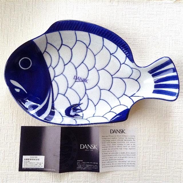 ????売約済????DANSK アラベスク スモールフィッシュプラター 魚型 ダンスク 