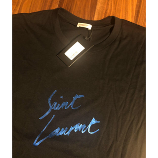 サンローラン(Saint Laurent)のラスト一点！saint laurent サンローラン ロゴ Tシャツ ケリング(Tシャツ/カットソー(半袖/袖なし))