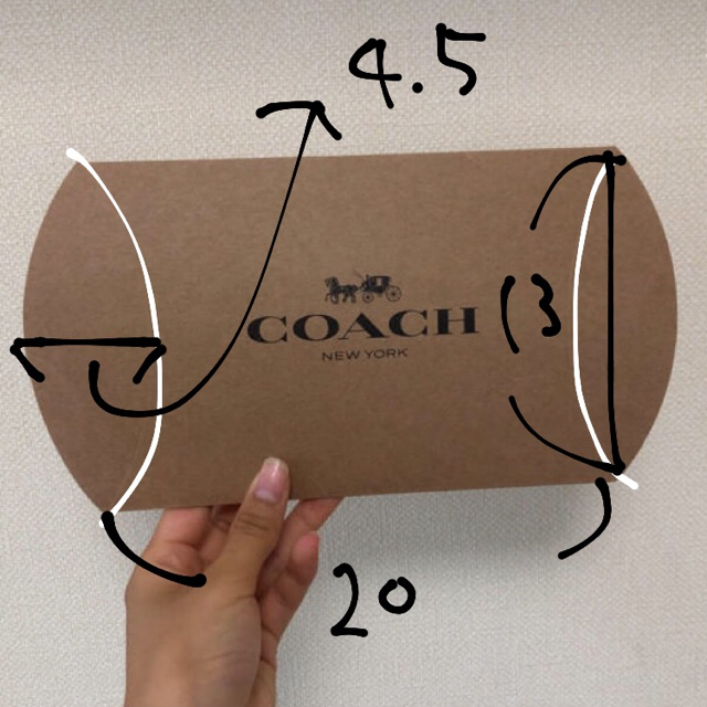 COACH(コーチ)のコーチ 箱 ショップ袋 レディースのバッグ(ショップ袋)の商品写真