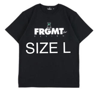 フラグメント(FRAGMENT)の送料無料 BE@BRICK FRGMT TEE BLACK L 黒(Tシャツ/カットソー(半袖/袖なし))