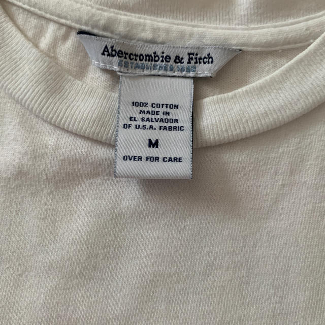 Abercrombie&Fitch(アバクロンビーアンドフィッチ)のアバクロ美品Ｔシャツ Mサイズ レディースのトップス(Tシャツ(半袖/袖なし))の商品写真