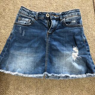 ザラキッズ(ZARA KIDS)のZara kids デニムスカート 100cm(スカート)