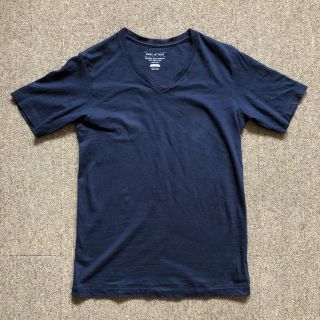 シップスジェットブルー(SHIPS JET BLUE)のSHIPS Vネック Tシャツ M(Tシャツ/カットソー(半袖/袖なし))