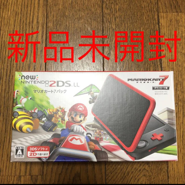 ニンテンドー2ds 新品未開封 マリオカート7 Newニンテンドー2ds Ll マリオカート7パックの通販 By ちゃっぴ S Shop ニンテンドー2dsならラクマ