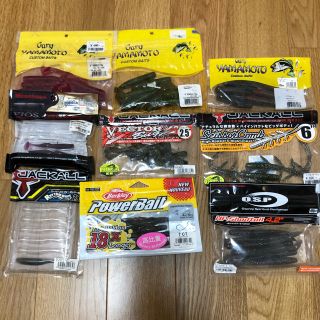 メガバス(Megabass)の有名ワーム セット(ルアー用品)