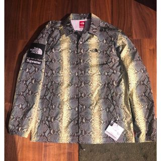 シュプリーム(Supreme)のsupreme 18SS north face snakeskin 新品未使用 (ナイロンジャケット)