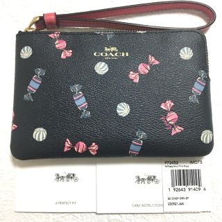 コーチ(COACH)の★レア★【新品未使用】コーチ リストレットポーチ キャンディ(ポーチ)