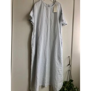 ネストローブ(nest Robe)のネストローブ リネン 麻100% ロングワンピース(ロングワンピース/マキシワンピース)