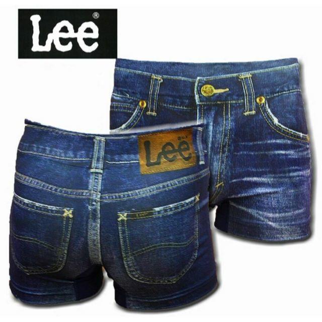 Lee(リー)のLEE  デニム柄プリント　ボクサーパンツ Lサイズ メンズのアンダーウェア(ボクサーパンツ)の商品写真