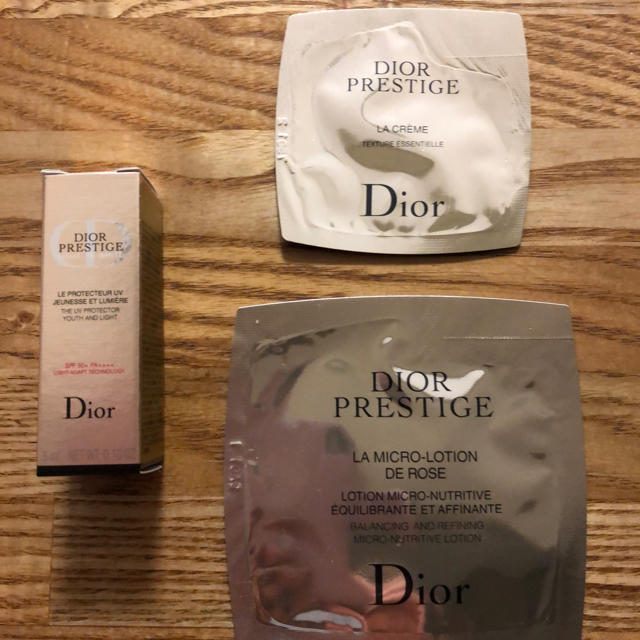 Dior(ディオール)のプレステージ Dior ディオール サンプル3点セット コスメ/美容のキット/セット(サンプル/トライアルキット)の商品写真