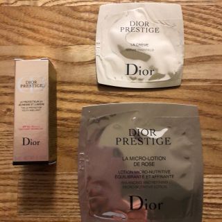 ディオール(Dior)のプレステージ Dior ディオール サンプル3点セット(サンプル/トライアルキット)