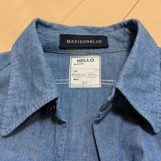 MADISONBLUE ハンプトンシャンブレーシャツの通販 by N's shop｜マディソンブルーならラクマ - マディソンブルー 最安値通販