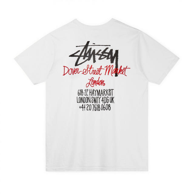 Stussy DSM London Tee White S