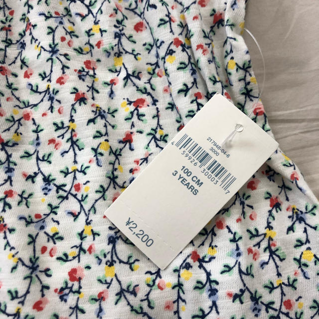 babyGAP(ベビーギャップ)の新品タグ付き baby Gap  小花柄ワンピース キッズ/ベビー/マタニティのキッズ服女の子用(90cm~)(ワンピース)の商品写真