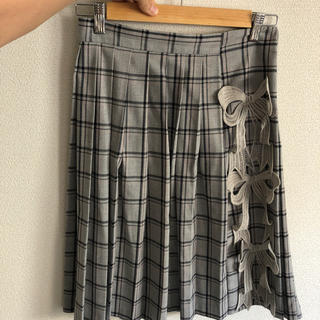 ミキオサカベ/リボン刺繍チュールスカート