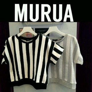 ムルーア(MURUA)のMURUA新品タグ付✨トップス(Tシャツ(半袖/袖なし))