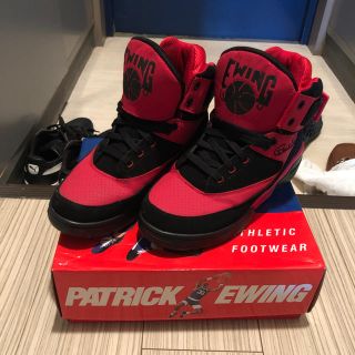 ユーイングアスレチックス(Ewing Athletics)のEWING レッド ブラック(スニーカー)