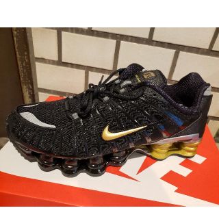 ナイキ(NIKE)のナイキ　ネイマール × ショックス TL ブラックゴールド 27.５㎝(スニーカー)