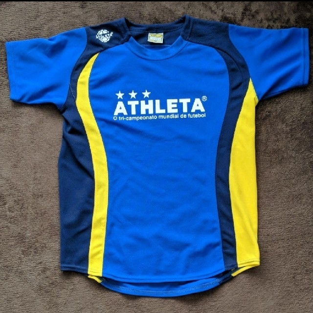 ATHLETA(アスレタ)のさぁぁか様専用✩.*˚ATHLETA アスレタ プラシャツ 150 Tシャツ スポーツ/アウトドアのサッカー/フットサル(ウェア)の商品写真