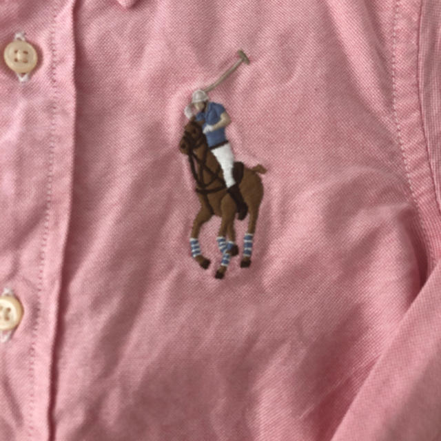 Ralph Lauren(ラルフローレン)の☆お値下げ☆ラルフローレンシャツ90センチ キッズ/ベビー/マタニティのキッズ服男の子用(90cm~)(Tシャツ/カットソー)の商品写真