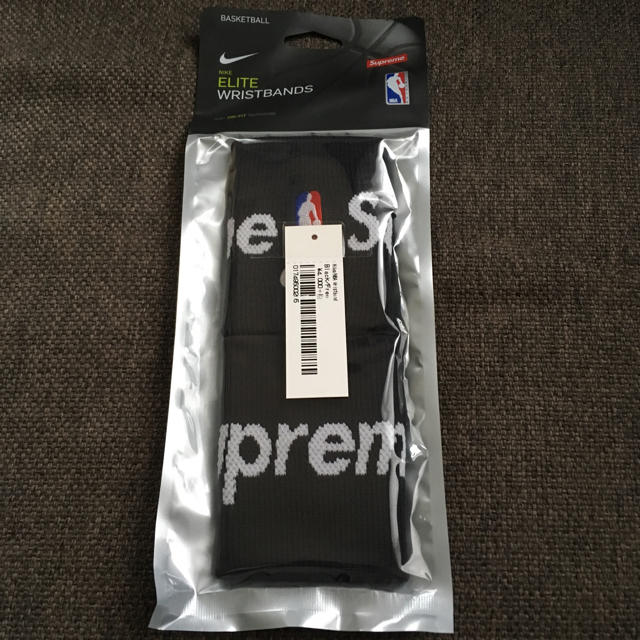 Supreme Nike nba wristband black