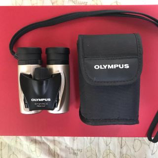 オリンパス(OLYMPUS)のOLYMPUS 双眼鏡  8倍双眼鏡 シャンパンゴールド(その他)