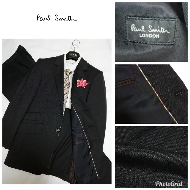 美品！！【レッソーナ生地】　ポールスミス　裏マルチ　スーツ　Paul Smith