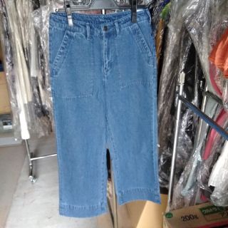 コーエン(coen)のデニム　ジーンズ👖　ワイド　Ｓ　coen　ベルトループ欠品(デニム/ジーンズ)