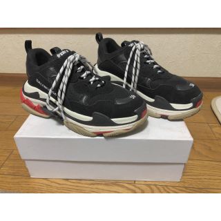 バレンシアガ(Balenciaga)のbalenciaga trips/trainer 'black red'(スニーカー)