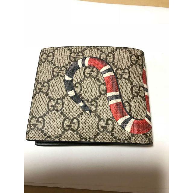 Gucci - GUCCI 財布 折りたたみ 折財布 蛇 スネークの通販 by 寺's shop｜グッチならラクマ