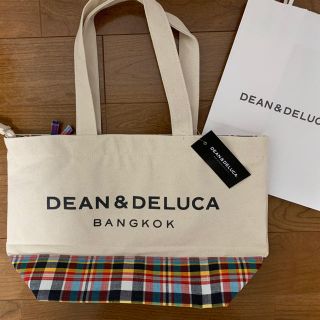 ディーンアンドデルーカ(DEAN & DELUCA)のDEAN & DELUCA 【タイ限定】チェックトートバッグ(トートバッグ)