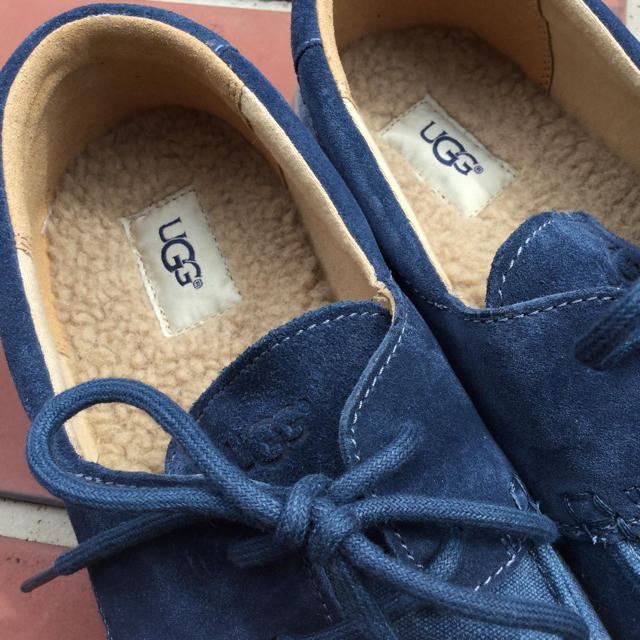 UGG(アグ)のUGG®︎ 日本未発売 26.5cm デニム×もちろんフットベッドはシープスキン メンズの靴/シューズ(スニーカー)の商品写真