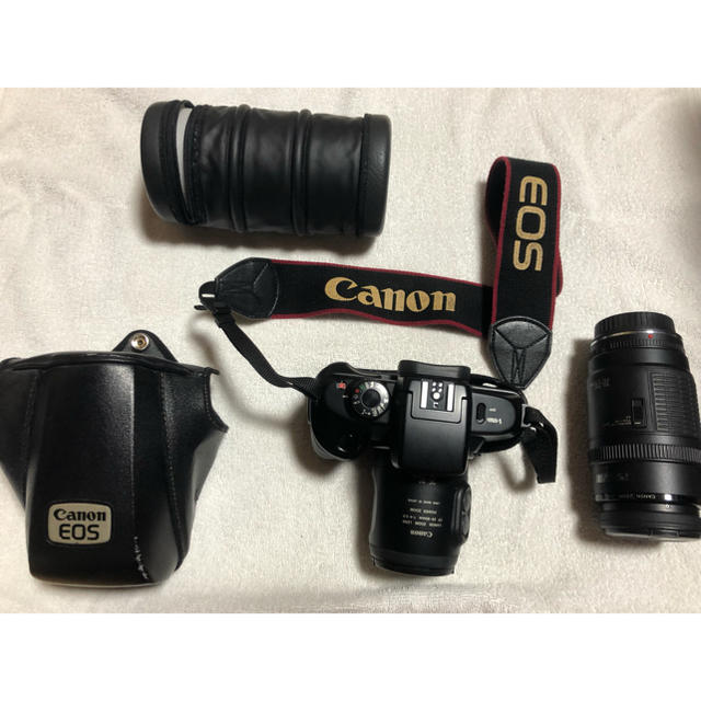 Canon(キヤノン)の一眼レフカメラ カメラ セット スマホ/家電/カメラのカメラ(フィルムカメラ)の商品写真