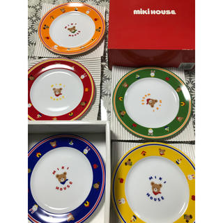 ミキハウス(mikihouse)のミキハウス 皿 mikiHOUSE お皿 5枚セット(食器)