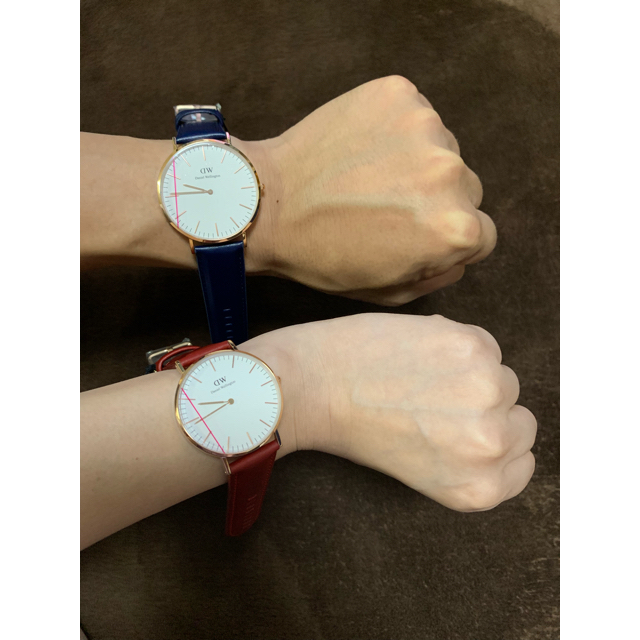 Daniel Wellington(ダニエルウェリントン)の【★お盆限定価格★】ダニエル ウェリントン 腕時計 ペア 限定 メンズの時計(腕時計(アナログ))の商品写真