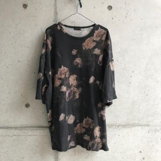 ラッドミュージシャン(LAD MUSICIAN)のLAD MUSICIAN 花柄 スーパービッグ Tシャツ(Tシャツ/カットソー(半袖/袖なし))