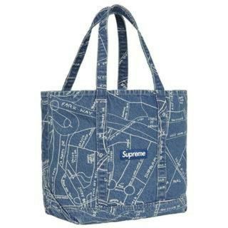 シュプリーム(Supreme)のSupreme Gonz Map Denim Tote Washed Blue(トートバッグ)