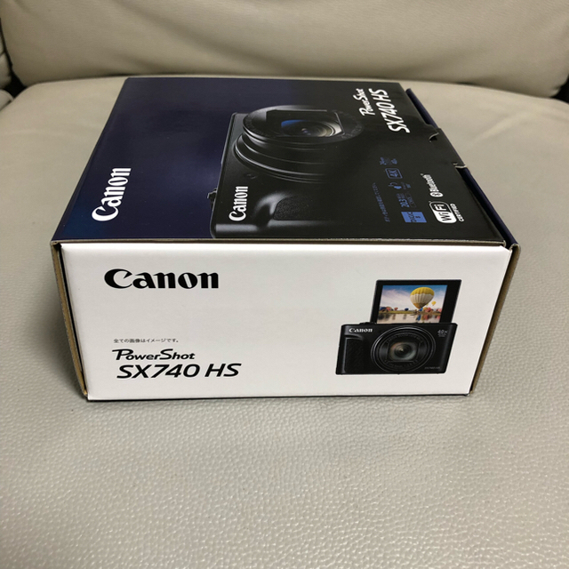 Canon(キヤノン)のCanon PowerShot SX740 HS（ブラック) スマホ/家電/カメラのカメラ(コンパクトデジタルカメラ)の商品写真