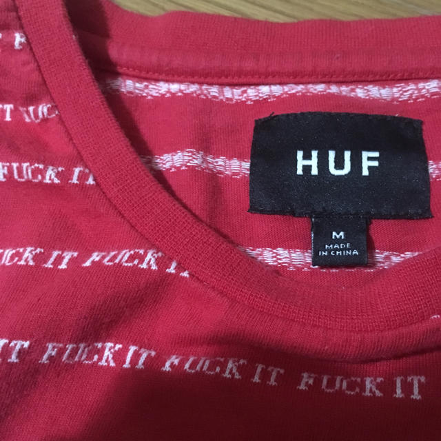 HUF(ハフ)の【HUF FUCK IT 総柄 ロンT】 メンズのトップス(Tシャツ/カットソー(七分/長袖))の商品写真