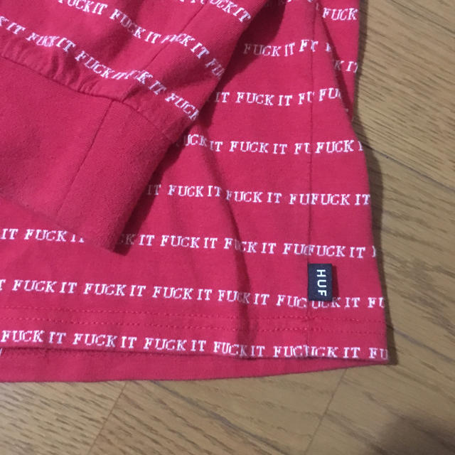 HUF(ハフ)の【HUF FUCK IT 総柄 ロンT】 メンズのトップス(Tシャツ/カットソー(七分/長袖))の商品写真