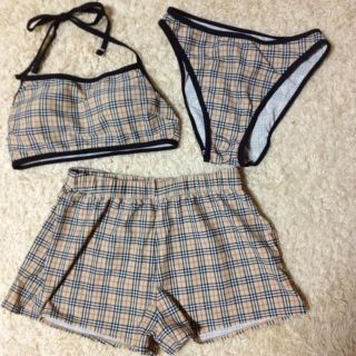 バーバリー(BURBERRY)のバーバリー☆水着3点セット(水着)