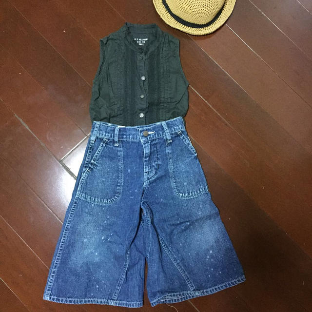 GO TO HOLLYWOOD(ゴートゥーハリウッド)のgo2hollywoodガウチョパンツ キッズ/ベビー/マタニティのキッズ服女の子用(90cm~)(パンツ/スパッツ)の商品写真