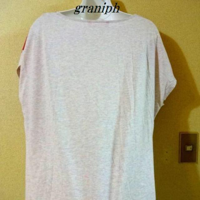 Graniph(グラニフ)のgraniphグラニフ♡お洒落ロゴTシャツ レディースのトップス(Tシャツ(半袖/袖なし))の商品写真