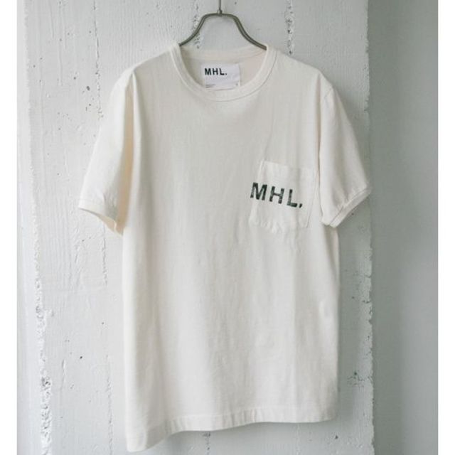 MARGARET HOWELL(マーガレットハウエル)のMHL. × URBAN RESEARCH 別注LOGO T-SHIRTS メンズのトップス(Tシャツ/カットソー(半袖/袖なし))の商品写真