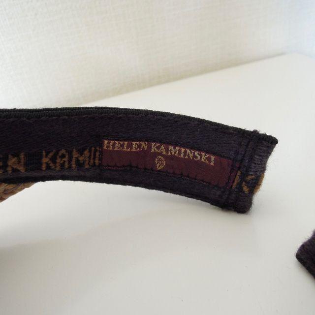 HELEN KAMINSKI(ヘレンカミンスキー)のヘレンカミンスキー サンバイザー(k-346) レディースの帽子(その他)の商品写真